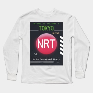 NRT Narita airport Long Sleeve T-Shirt